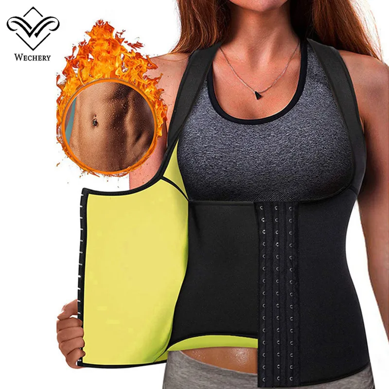 Жир потеря Пот пояс для похудения Фаха Body Shaper Топ Для женщин утягивающий корсет