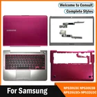 Новинка для Samsung NP530U3C NP530U3B NP535U3C NP533U3C верхняя задняя крышкапередняя рамкаLCD петликрышка петлиУпор для рукНижняя крышка