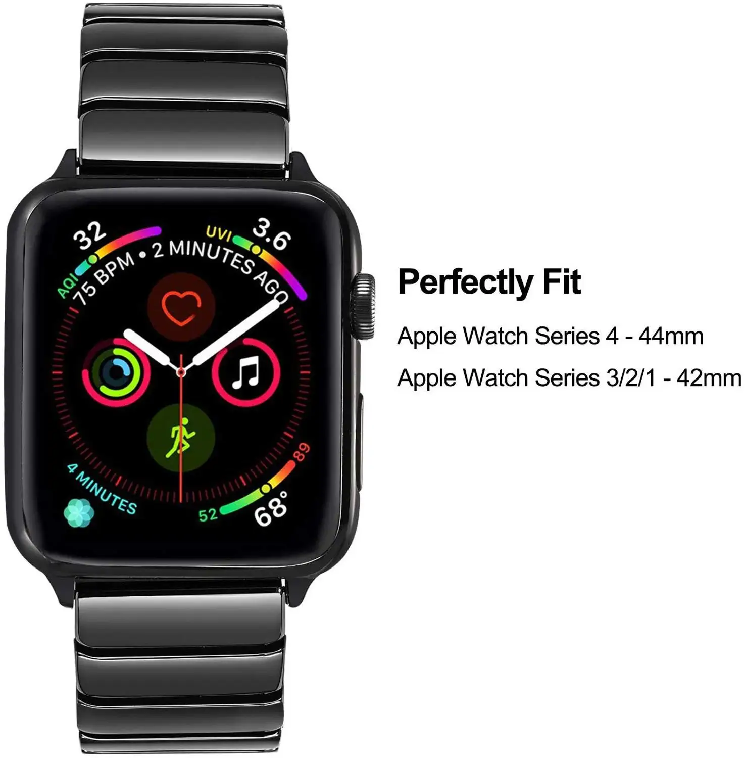 Ремешок из нержавеющей стали 38/42 мм для Apple Watch series 3 2 1 браслет ремни iwatch 5 4 40/44 correa