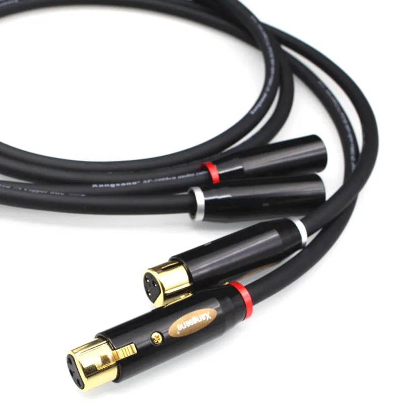 Colleimage Y 8 Hifi XLR кабель чистый 7N OCC посеребренный аудио с верхним классом
