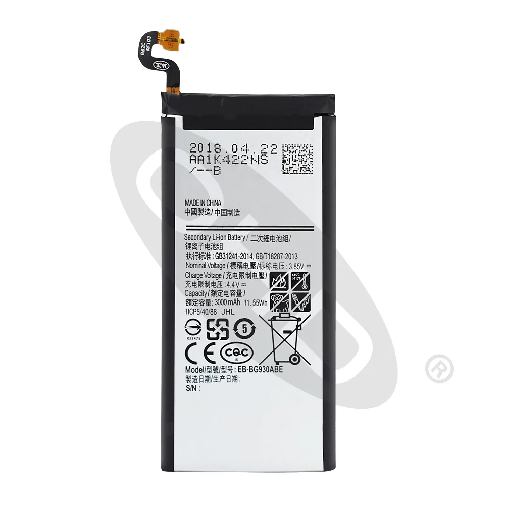 Оригинальный аккумулятор для телефона EB BG930ABE 3000 мАч Samsung Galaxy S7 SM G930 G930A G930K G930F G930FD