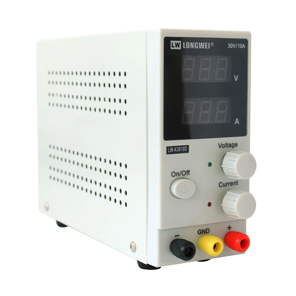 Новый источник питания постоянного тока со светодиодным дисплеем 30 в 10 А|30v 10a|dc