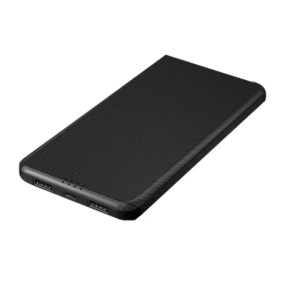Quick Charge 30000mAh power Bank 5V2A Портативное зарядное usb устройство цифровой повербанк для