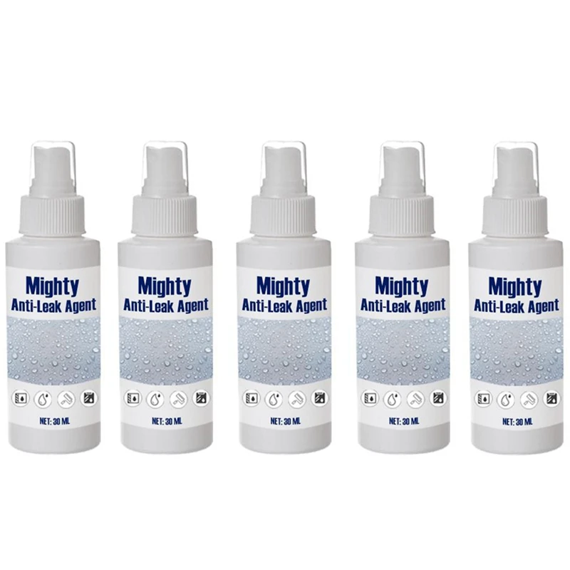 

Anti-Leaking Sealant Spray Leak-Proof Sealant Spray Mighty Anti-Leak Agent Kitchen And Bathroom Protective Equipment-5Pc