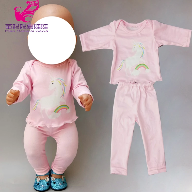 Одежда для куклы подходит 43 см кукол новорожденных белье 18 дюймов девочек