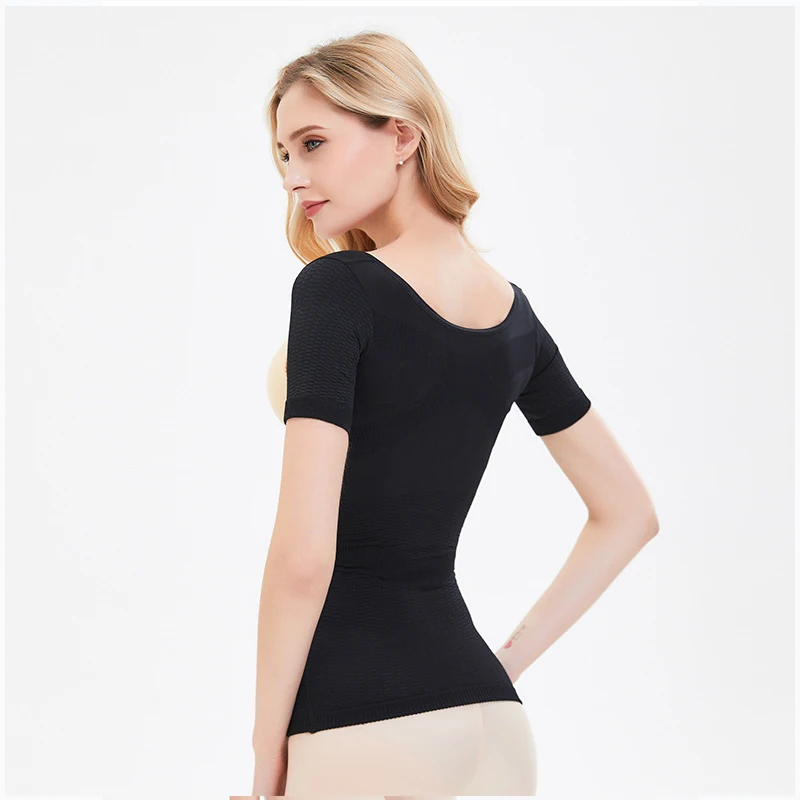 

Women Waist Trainer Push Up Vest Tummy Belly Girdle Body Shaper Waist Cincher Corset Zipper Vest Plus Shaper wear