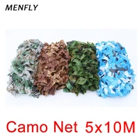 menfly 5x10m camouflage net larger enclosure camo netting cover for pergola zwart camouflage mesh disguise network for hunting