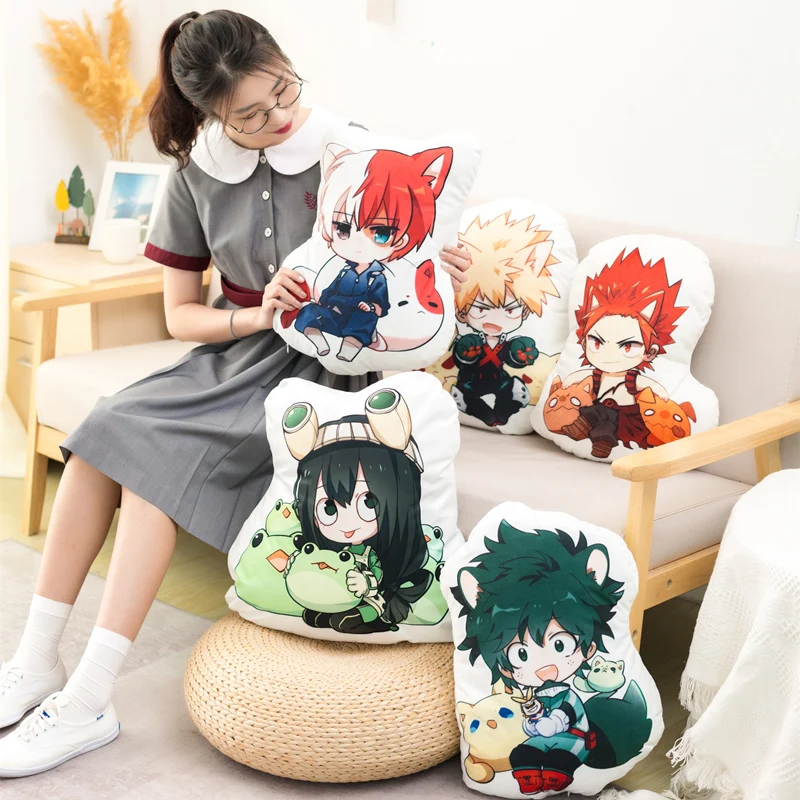 

Anime My Hero Academia Plush Toy Boku No Hero Academia Plush Pillow Cushion Soft Stuffed Dolls Kids Toys for Children Xmas Gift