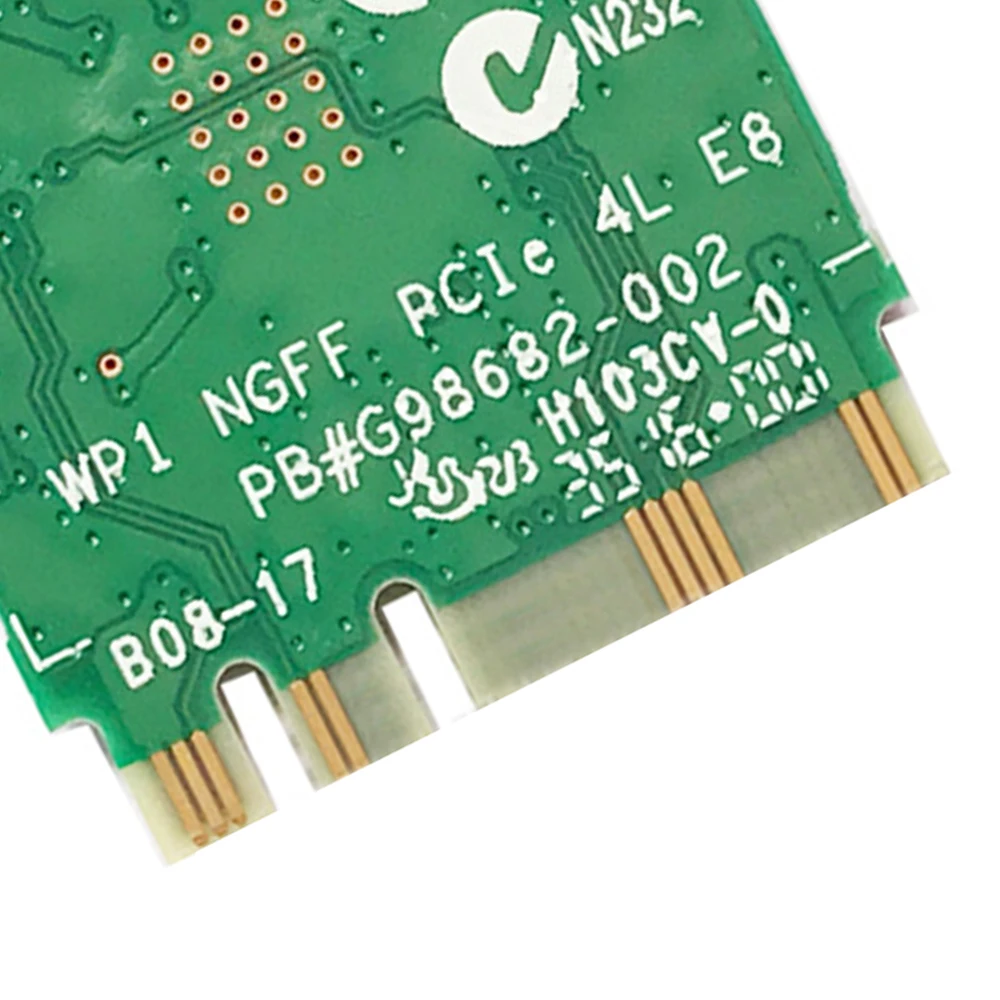 Wi-Fi   Intel 3160 Mini PCI-E 2, 4G/5  Bluetooth 4, 0 Wlan Wi-Fi  802.11ac/a/b/g/n