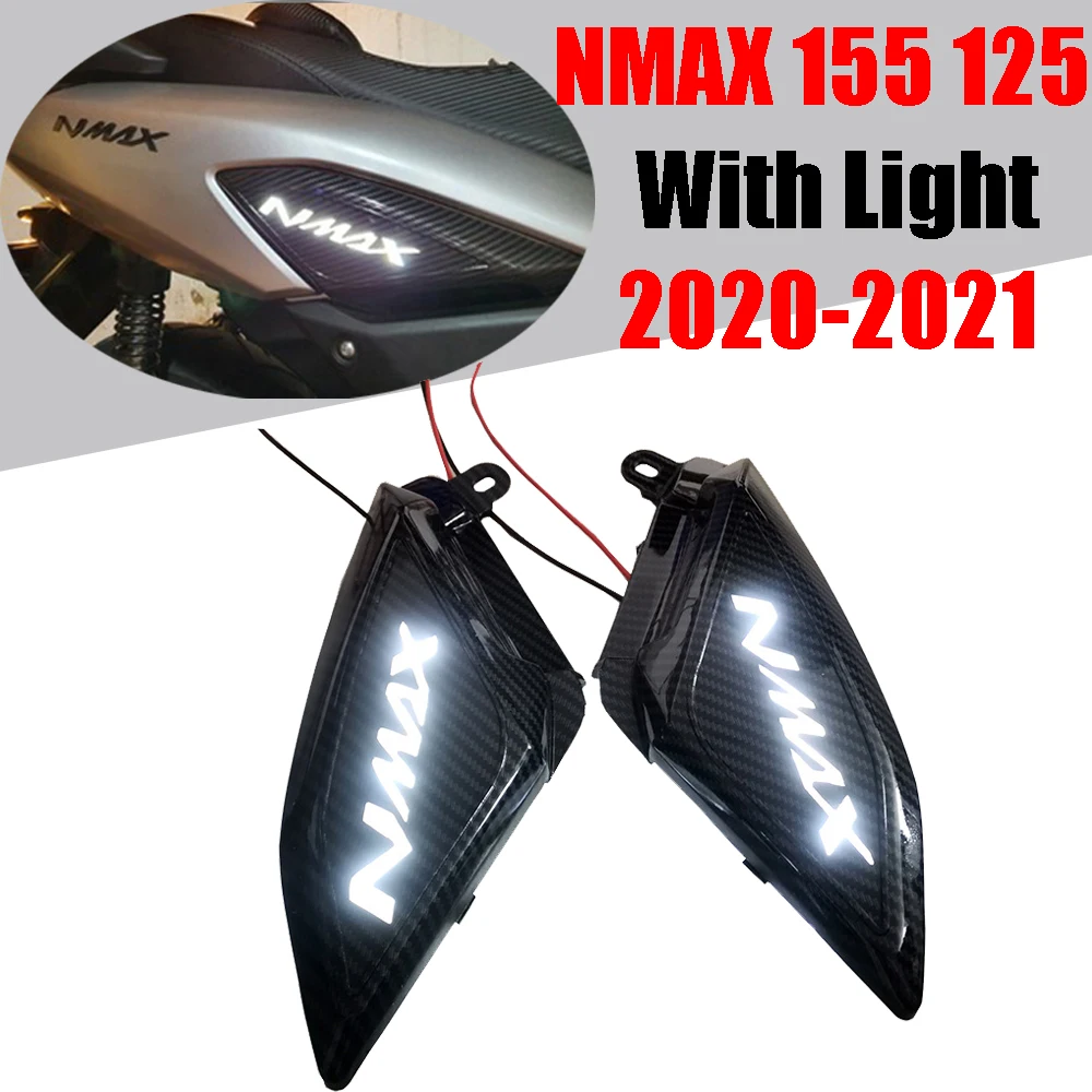 

For Yamaha Nmax155 NMAX125 N MAX 155 Nmax 155 125 2020 2021 Motorcycle Rear Side Cover Guard Decorative Cover Shell Protector