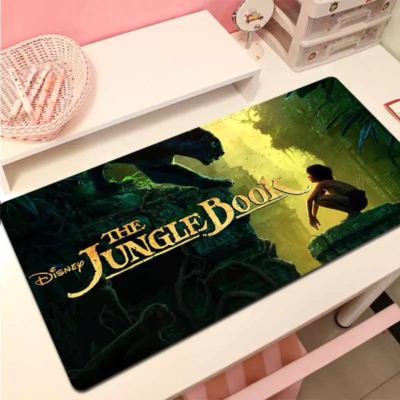 

Disney The Jungle Book movie Silicone large/small Pad to Mouse pad Game Size for Keyboards Mat Mousepad for boyfriend Gift