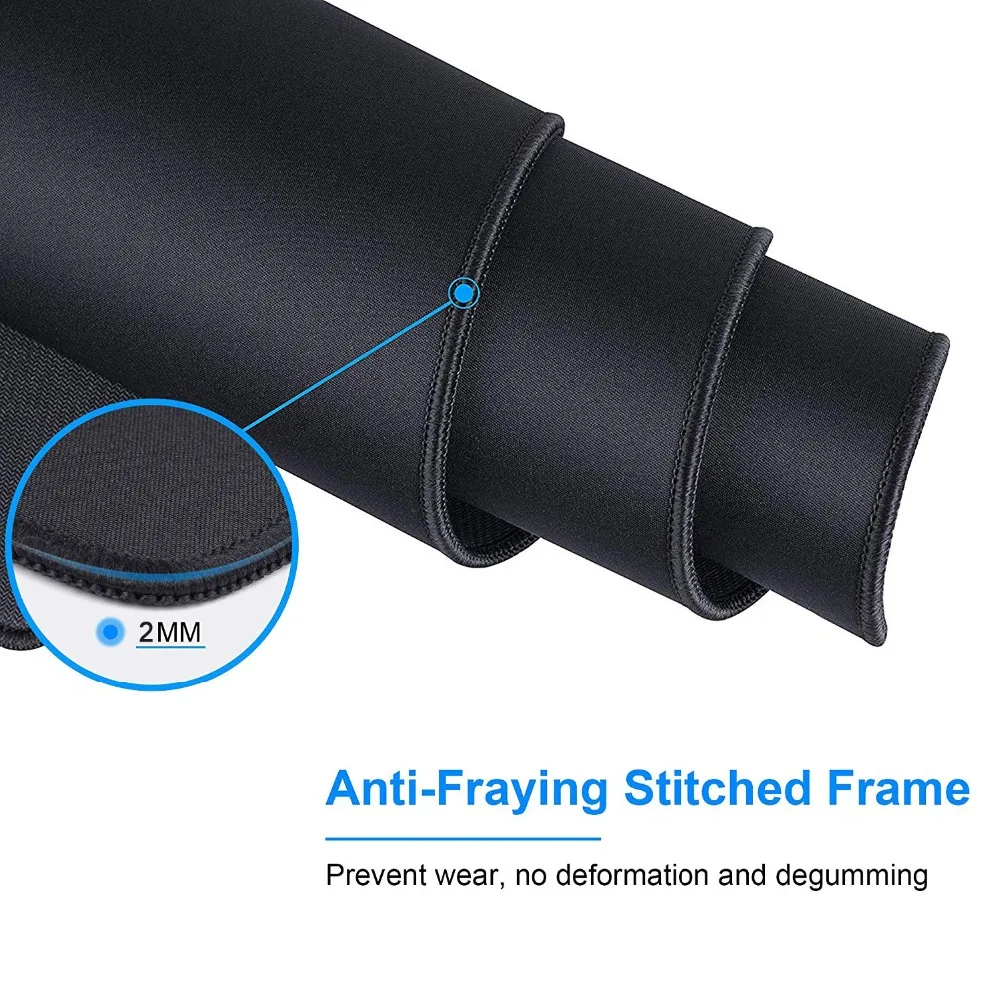 Модный большой коврик для мыши 90*40 см под мрамор Офисный Компьютерный Настольный