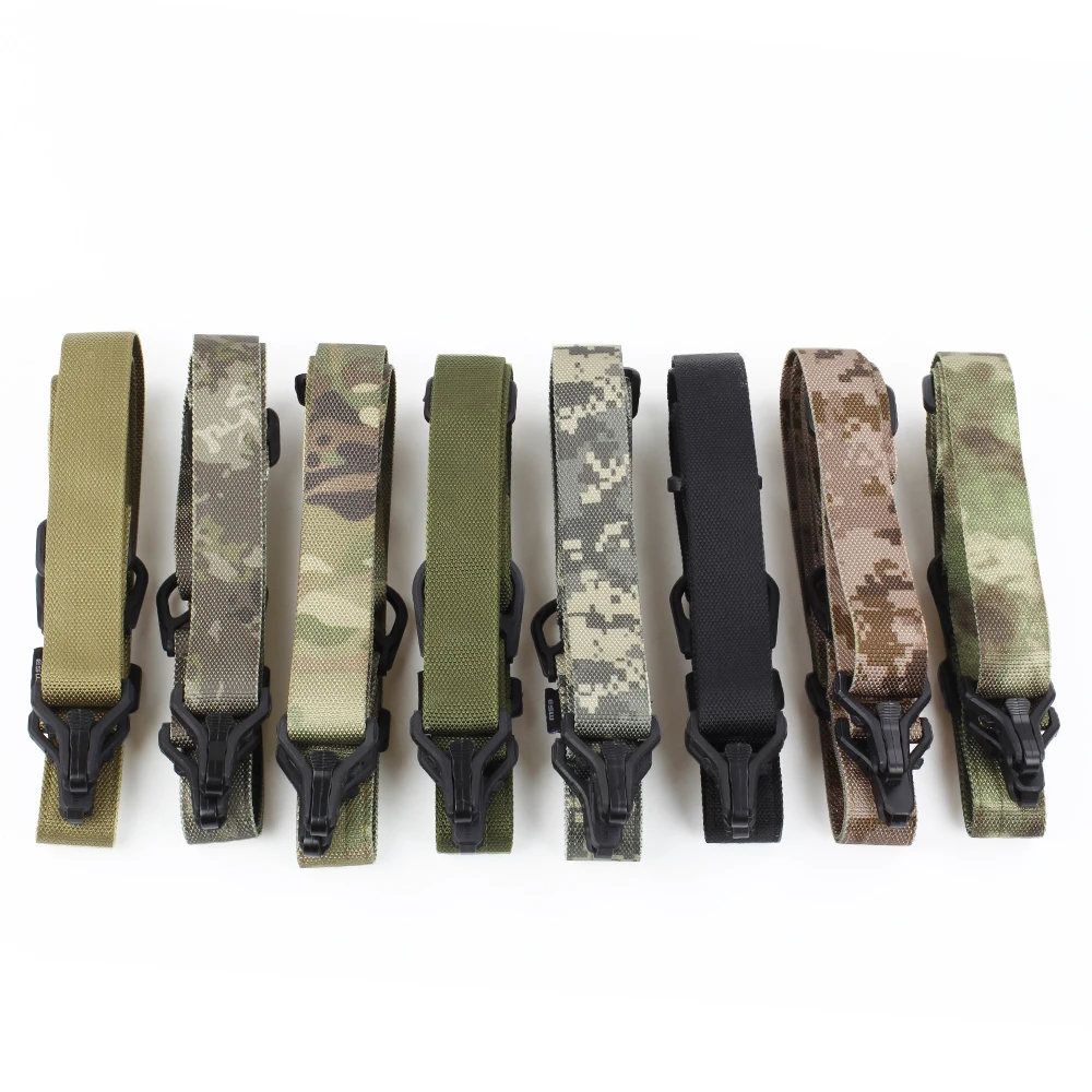 Тактический 2 точечный ремень для ружья с металлической пряжкой QD регулируемый