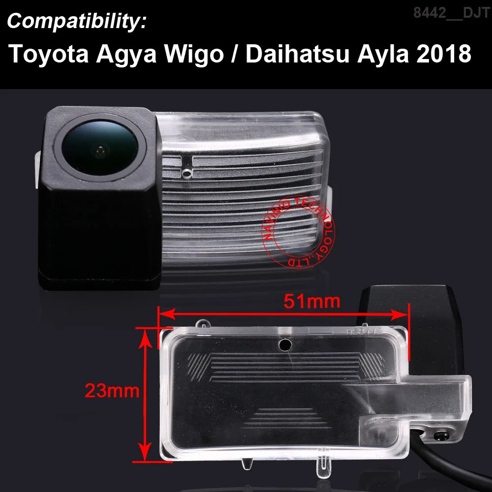1280*720 пикселей 1000TV line 170 Угол для Toyota Agya Wigo Daihatsu Ayla Автомобильная камера заднего