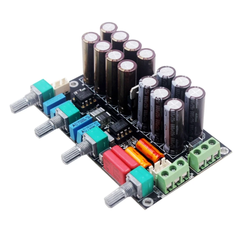 Hi Fi стереоусилитель усилитель сигнала звуковая плата высоких басов регулятор