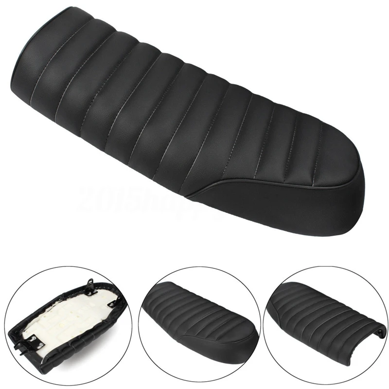 Винтажный универсальный кожаный чехол для сиденья мотоцикла Honda | Автомобили и