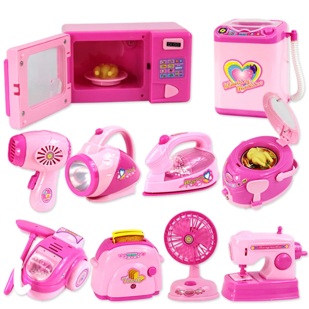 

Simulation Microwave Oven Toys Kids Mini Microwave Oven Toys Kids Home Appliances Toys (without Battery)