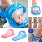 Массажные шлепанцы для душа, ног, щетка для очистки ног отшелушивающая мочалка, массажер для мытья ног I5f3 в подарок