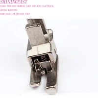 4pcslot high low presser feet for household mini electric sewing machine parts edge of pants diy accessories1766