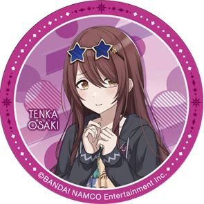 THE IDOLM@ STER аниме Idolmaster Блестящий цветной игровой значок Mano Mamimi Kiriko Yukoku Yuika Hiori Kogane металлический значок брошь на булавке - Окраска металла: 15 Tenka Osaki
