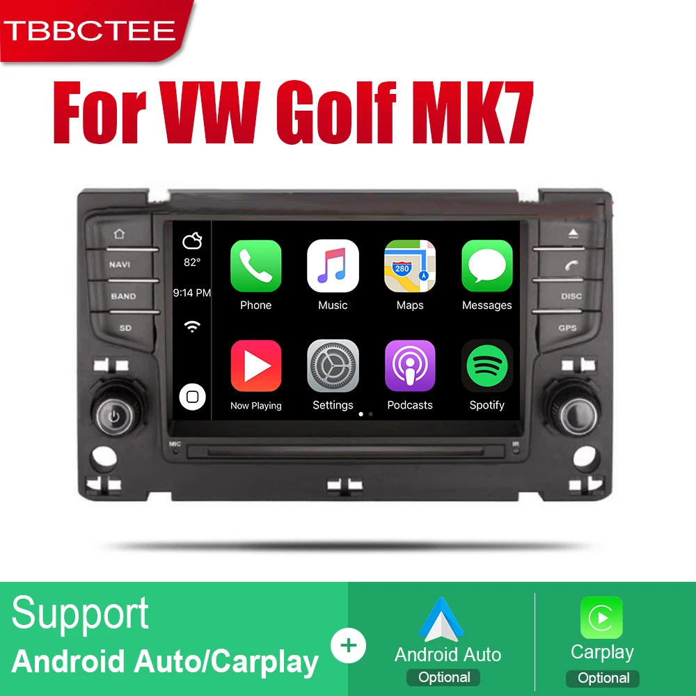 TBBCTEE Android автомобильное радио стерео gps навигация для Volkswagen Golf MK7 2013~ Bt wifi 2din автомобильное радио стерео Мультимедиа