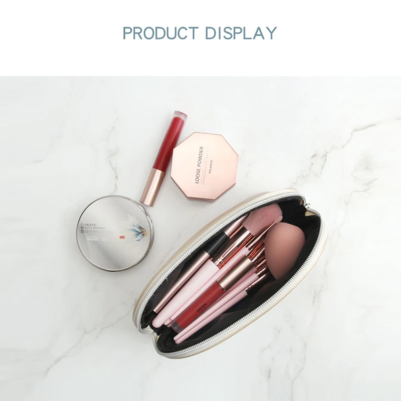 

Cosmetics Storage Bag Portable Zipper Bag Travel Toiletries Make-up Tools Accessories Cosmetic Storage Easy Carrying Makeup Bag