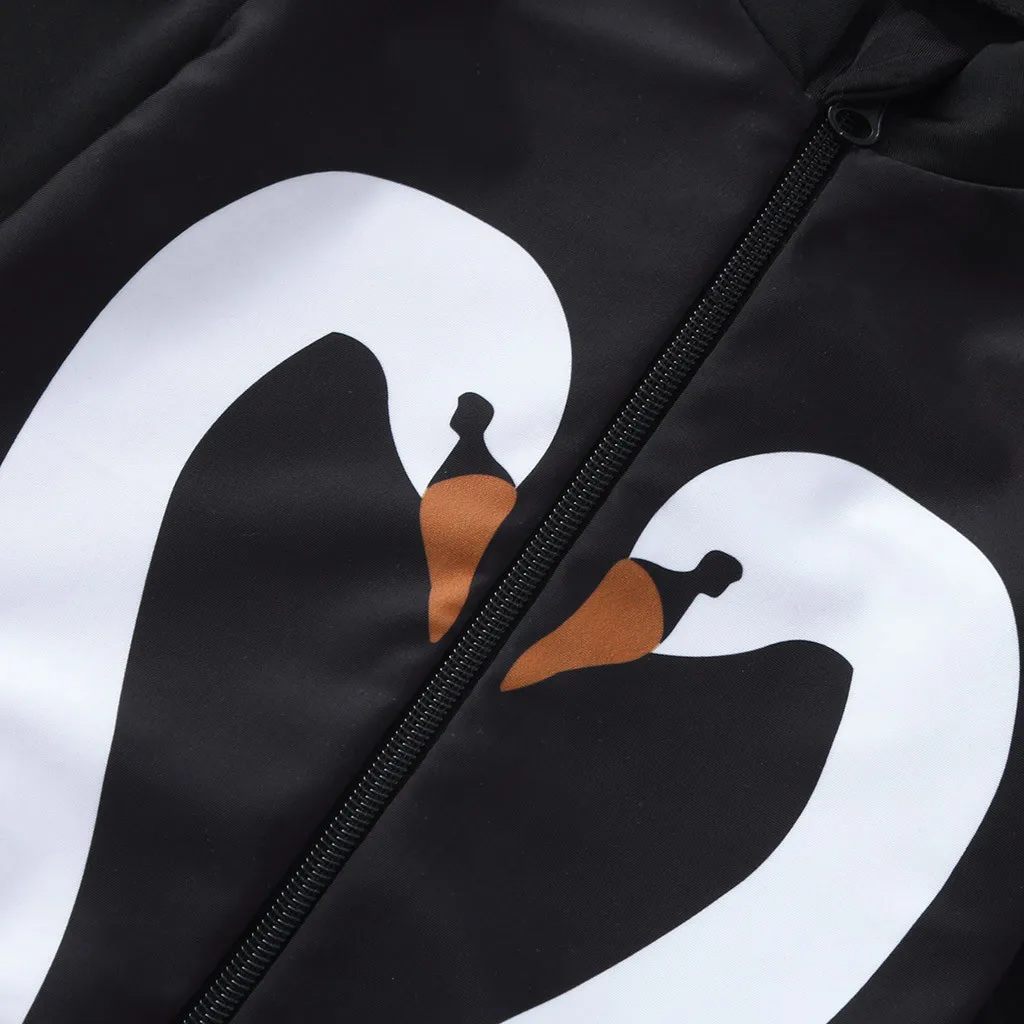 Одежда для купания маленьких девочек с оборками и рисунком из мультфильма