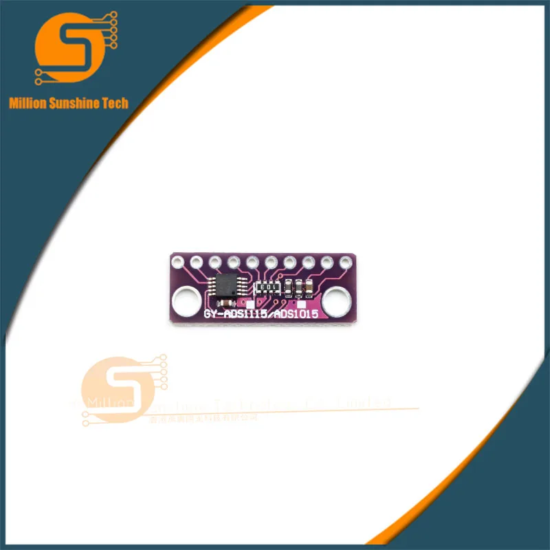 I2C ADS1115 16 бит ADC 4 канальный модуль с программируемым усилителем 2 0 в до 5 В для Arduino