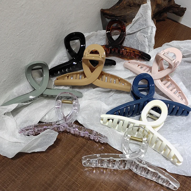 

8 Pcs Clear Claw Clips for Women Jaw Clips Girls' Headwear Accessories