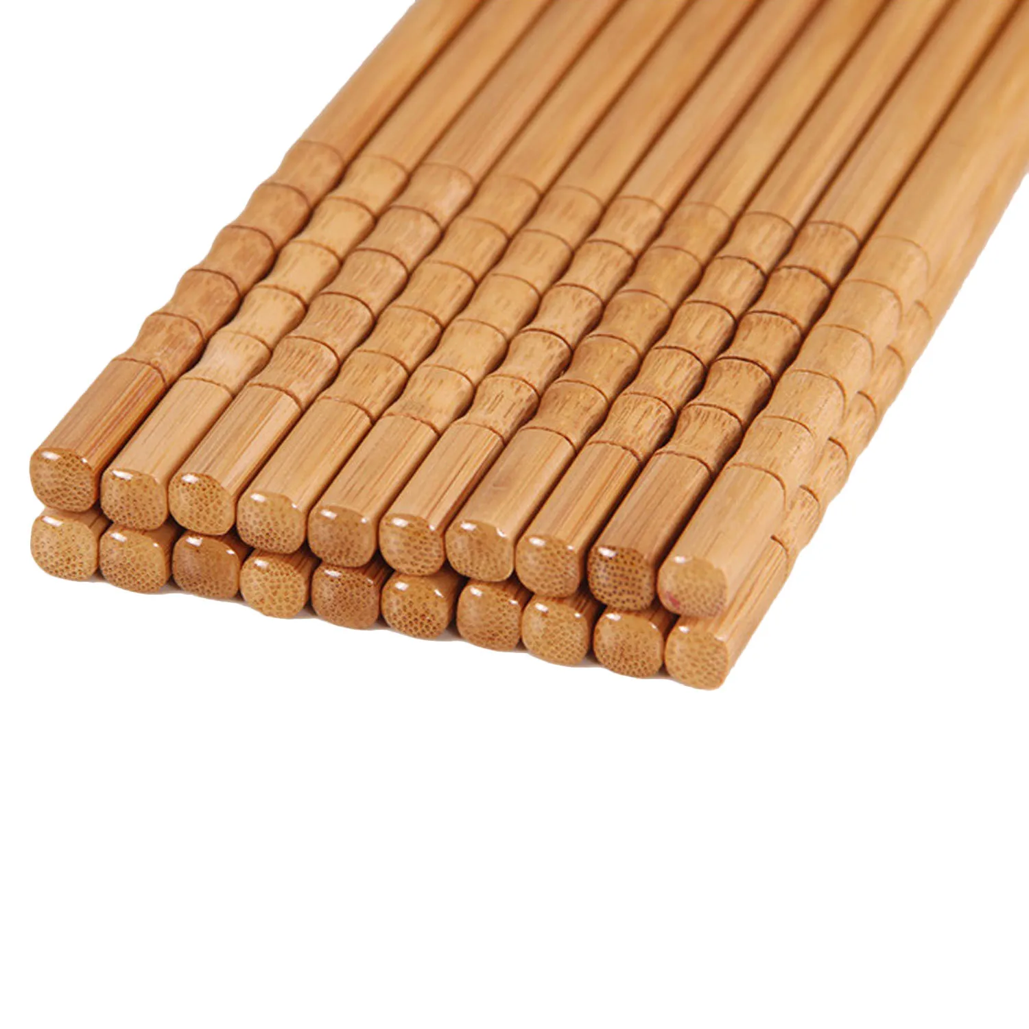Behogar 10 пар в комплекте Натуральные Экологичные бамбуковые палочки дозирующая