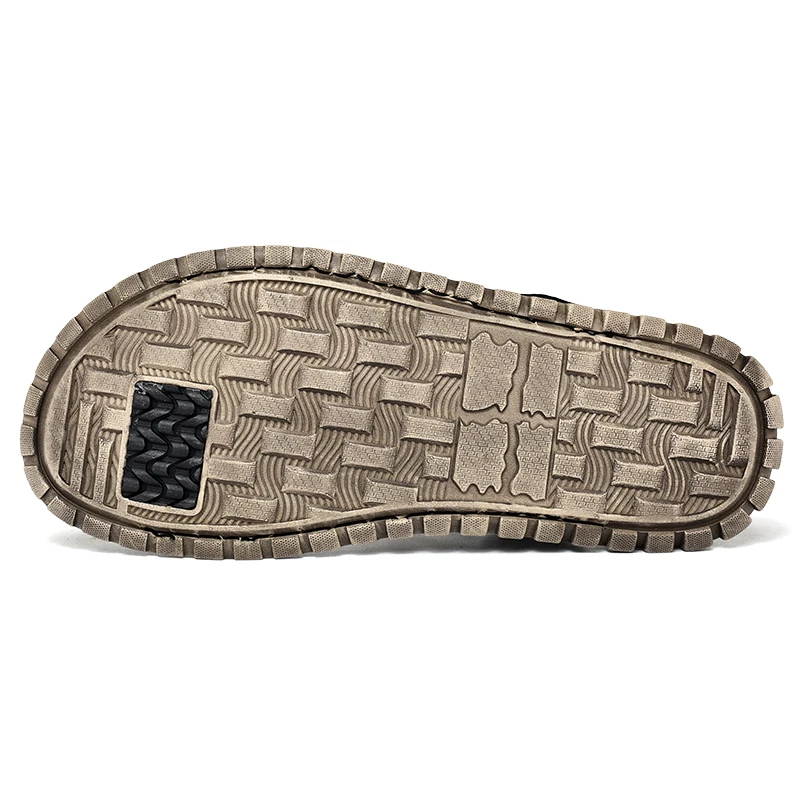 

Summer Genuine Leather Flat Men Beach Sandals Sandalias Hombre Casual Homme Sandal Breathable Comfort Slip On Light
