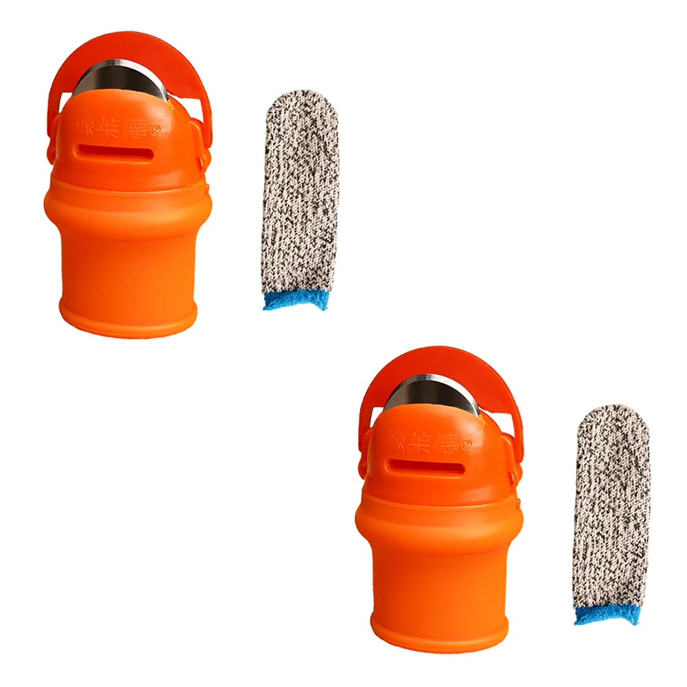 

2 комплекта садовых фрез для большого пальца, фрезы для фруктов и овощей, фрезы для большого пальца