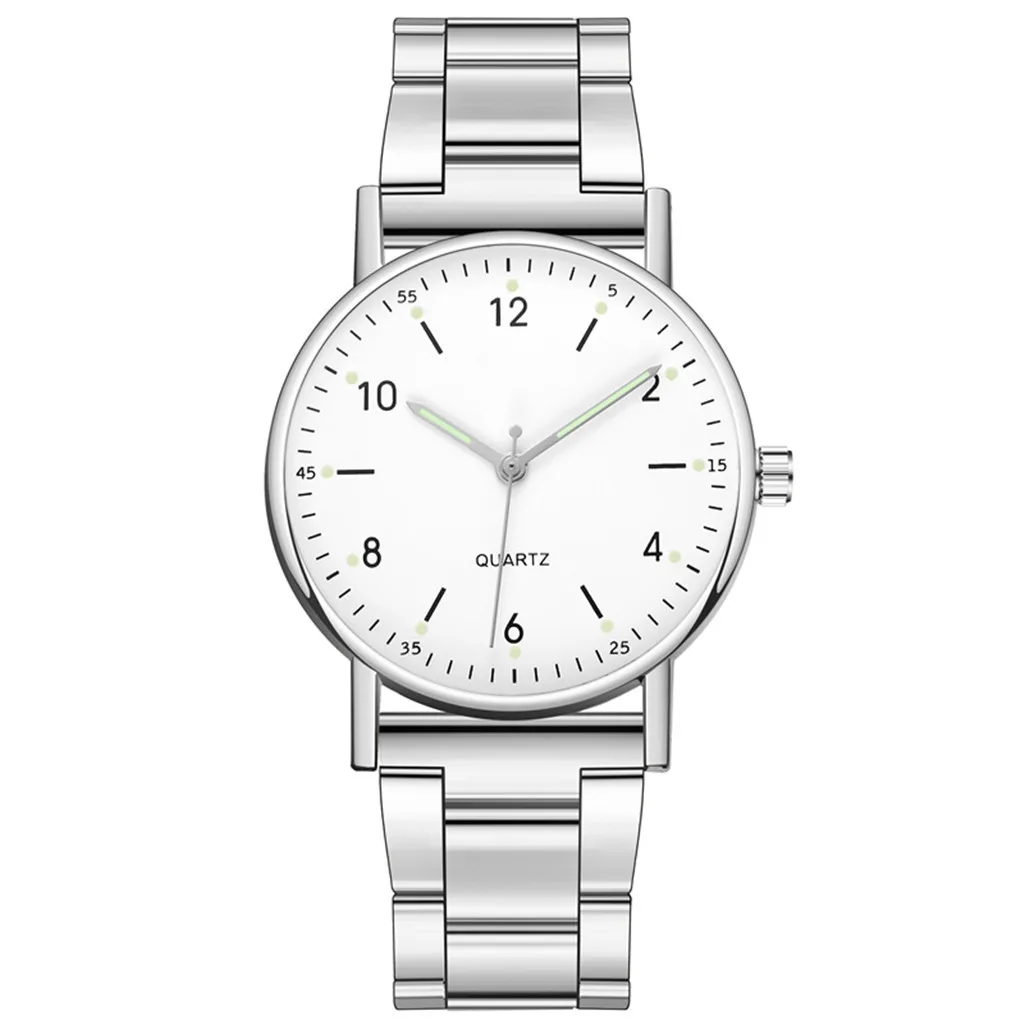 

Ladies High-end Quartz Watch Stainless Steel Luminous Dial Leisure Watch