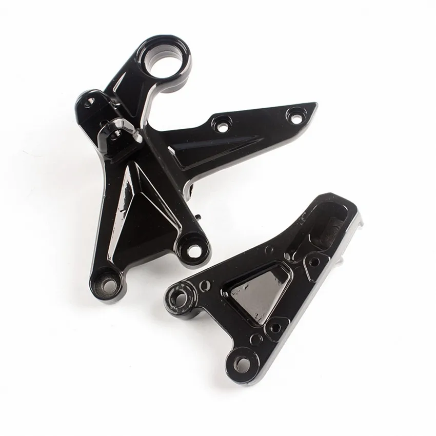 

CNC Aluminum Front Foot Pegs Footrest Bracket For Honda CBR1000RR 2008-2011 2009 2010 Silver