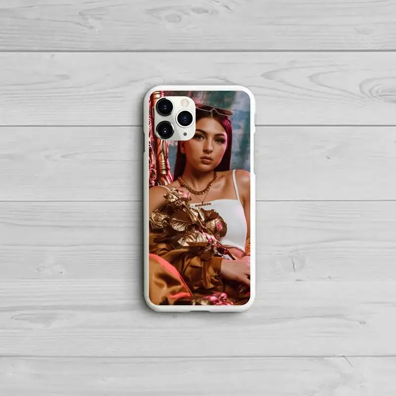 

eva queen Black Cell Phone Case Candy Color White for iPhone 11 pro XS MAX 8 7 6 6S Plus X 5S SE 2020 XR
