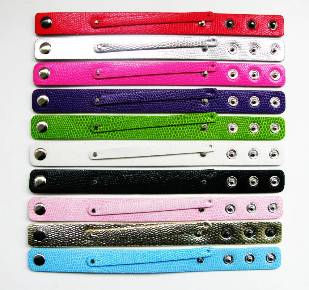 Браслет для женщин из Искусственной Змеиной Кожи 18 мм + 8 21 см оптом Wrapband DIY