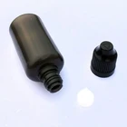 Черная пластиковая игла PE 30 мл, мягкие флаконы-капельницы с защитой от детей, флакон для жидкости E 500 шт.