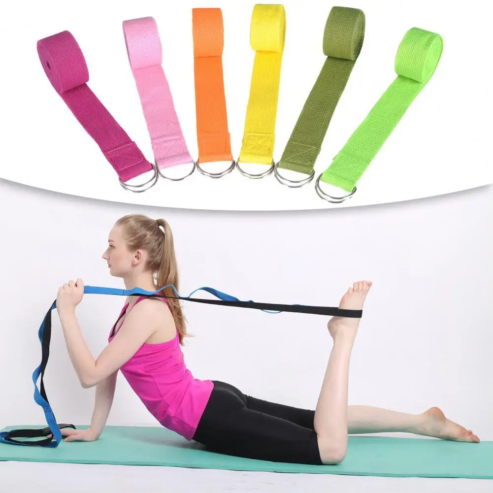 

Yoga Pull Strap Belt Yoga Stretch Strap Sweat Absorption Accessory Leg Stretchers Training Belt for Yoga Stretching Pilates