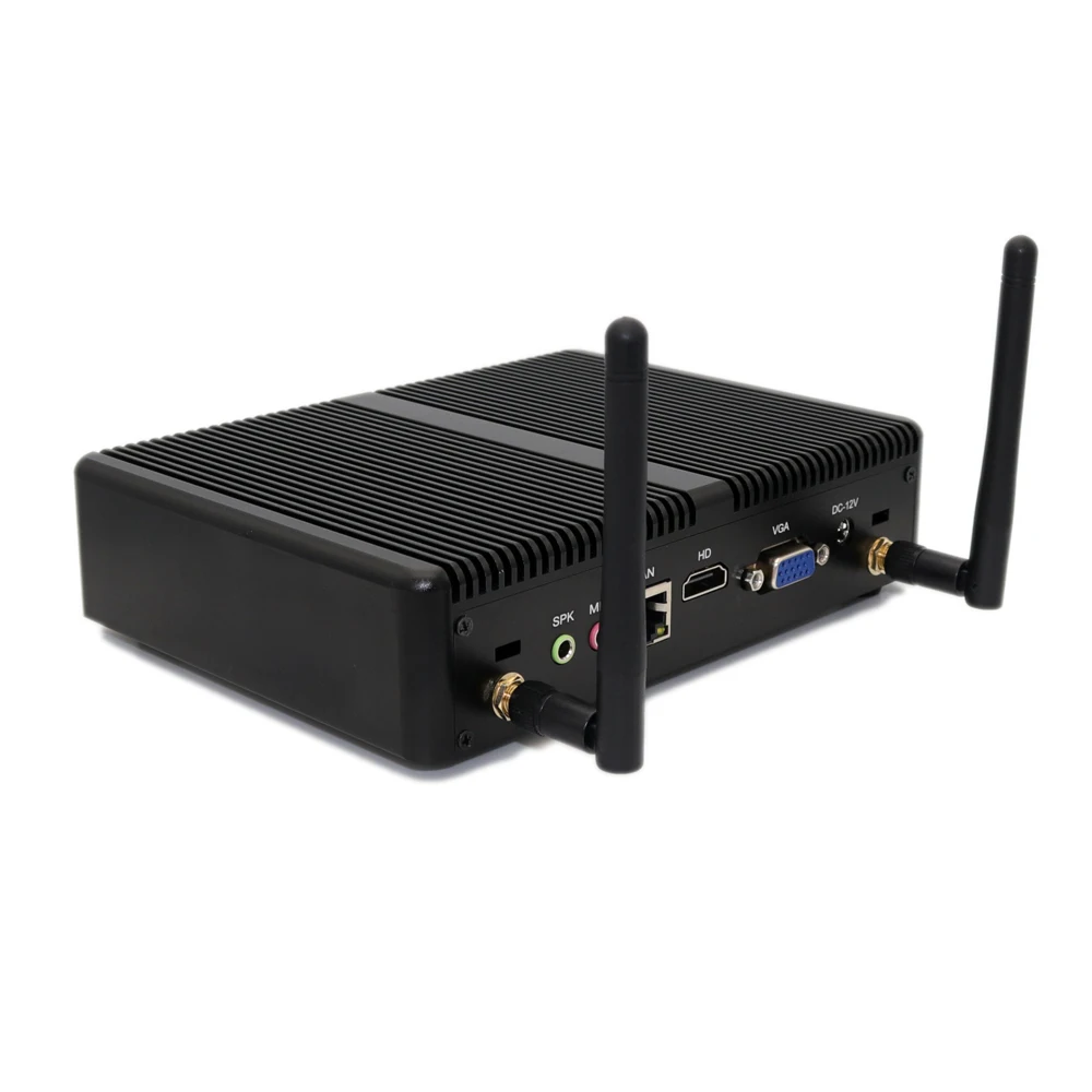 Мини ПК без вентилятора процессор Eglobal Barebone Core i5 5200u / i7 5500Uu 6200u Win10 minipc 4K HTPC Nuc 2019|mini pc