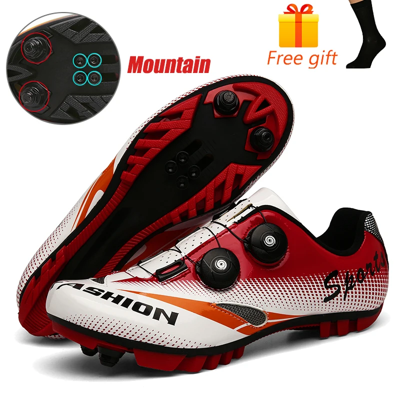 

Новинка, оригинальная обувь для горного велосипеда Upline, мужские Сникерсы для дорожного велосипеда, сверхлегкие самоблокирующиеся велосипе...