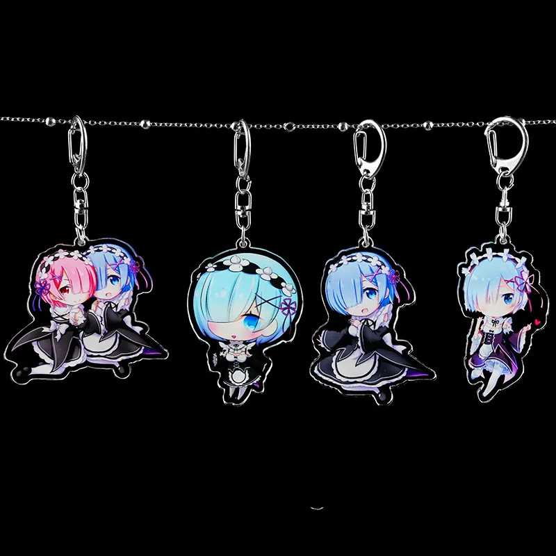 1 шт. аниме Re: жизнь в другом мире от Zero Ram Rem подвесные брелоки|Брелоки| |