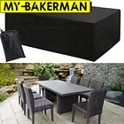 Чехол для мебели для патио, водонепроницаемый чехол для уличной мебели, чехол для уличного стола для сада, устойчивый к разрывам, прочный, пыленепроницаемый