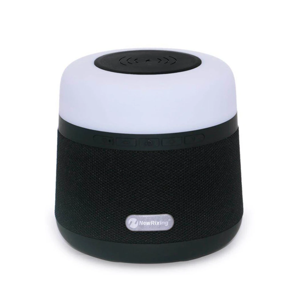 Портативный мини беспроводной стерео Bluetooth динамик со светодиодный светильник с