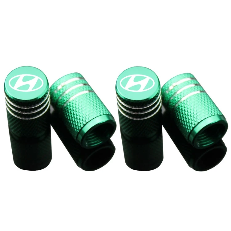 

4pcs Fashion Car Styling wheel tire parts valve stem plugs cover For Hyundais Tucson 2015 2016 2017 2018 Car Accessories