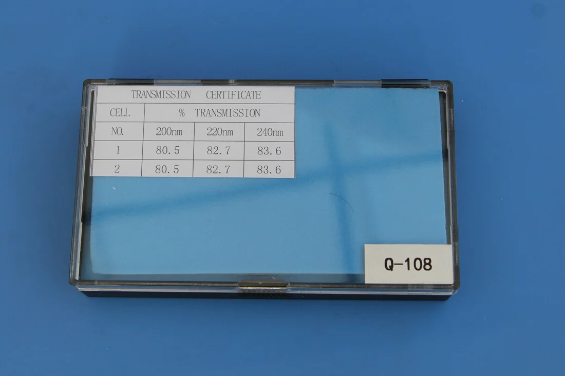 

Quartz Cuvettes 50mm and 17.5ml Cuvette Cell, Quartz Cell