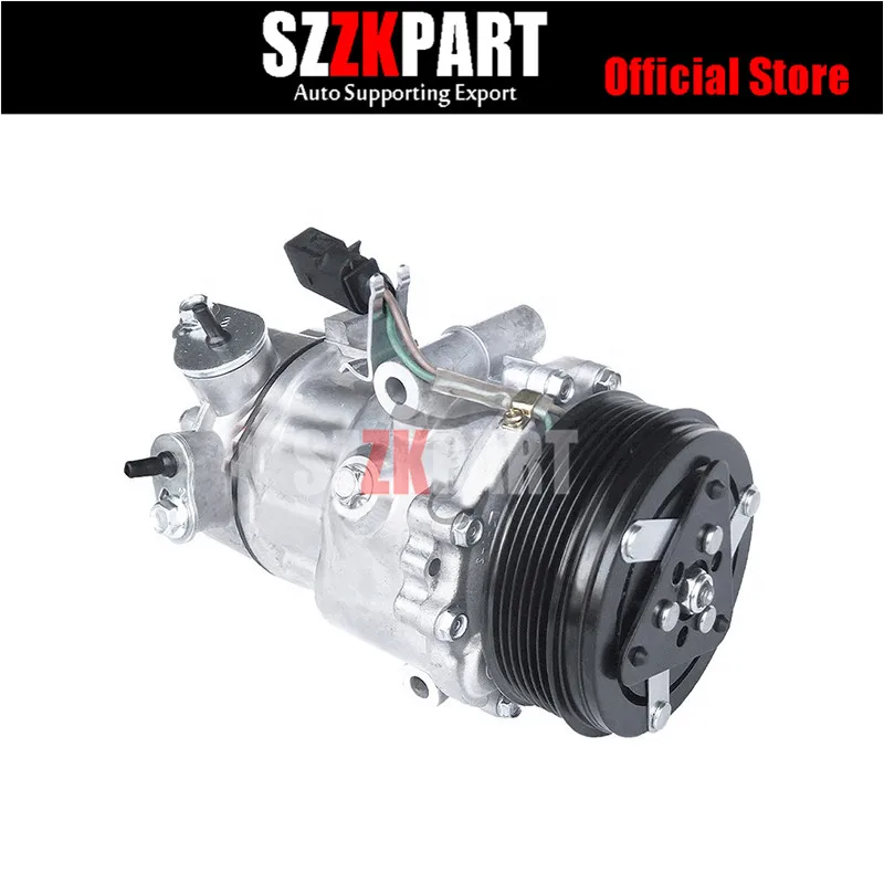 Компрессор переменного тока SD6V12 6V12 A/C для VW Polo UP Skoda Citigo 1S0820803C 6RD820803 Sanden 1916 1S0820803A