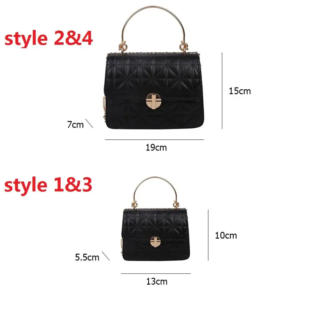 

Women Crossbody Bag Causal Lattice Pattern Handbags Totes Female Round Ring Handbag 2020 Fashion Chain Shoulder Messenger Bags