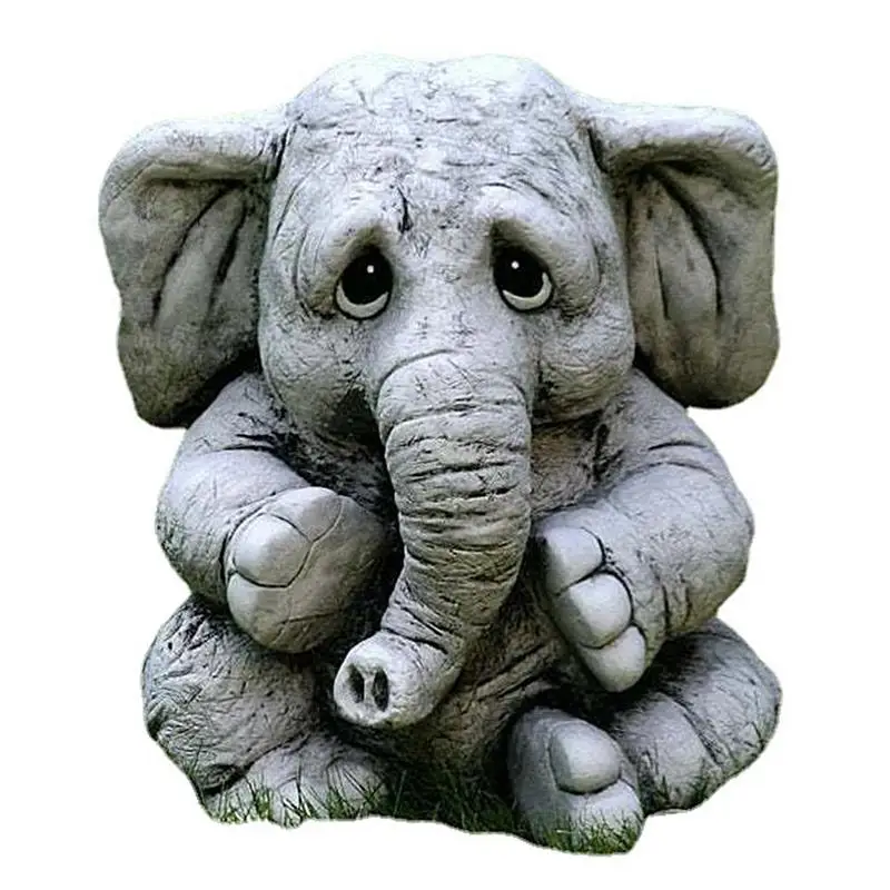 Статуя слона Счастливый Слон коллекционные фигурки подвесная статуя полимерная