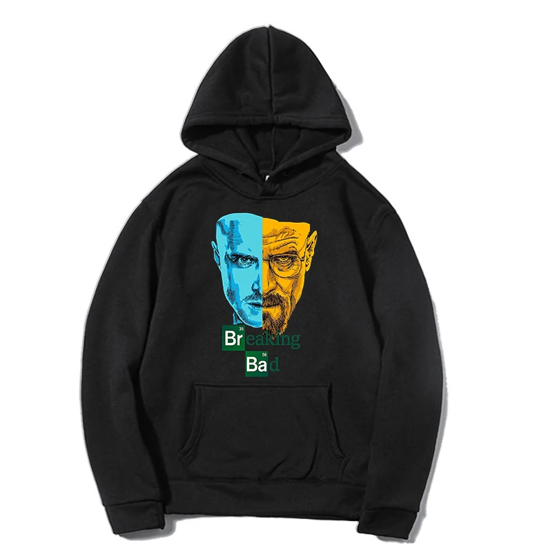 

Japan Anime Print Pullovers Hoodie Breaking Bad Loose Hip Hop Sweatshirt Punk Streetwear Harajuku Men Hoodie