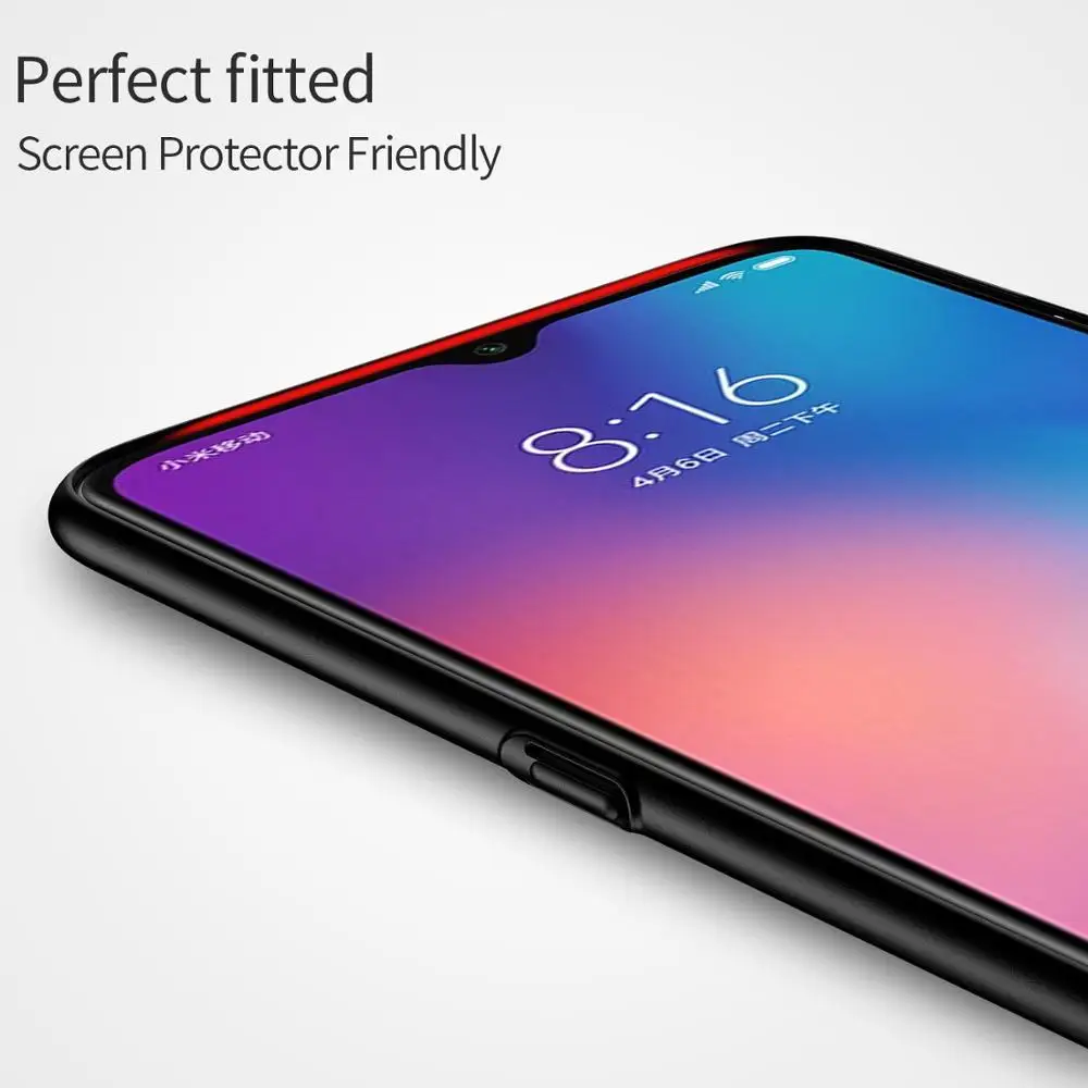 Чехол для Xiaomi Mi 9 SE Матовый Жесткий чехол накладка Mi9 Ультратонкий противоударный